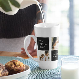 Collage Couple Foto | Valentingeschenk Milchtasse