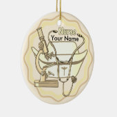 Collage custom Nurse Ornament (Rechts)