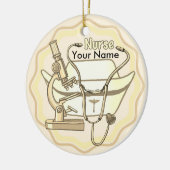 Collage custom Nurse Ornament (Links)