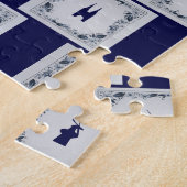 Collage Delft blaue Fliesen Puzzle (Seite)