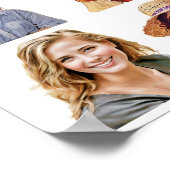 Collage der Schönheit Poster (Ecke)