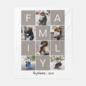 Collage des Fotos Fleecedecke (Vorderseite)