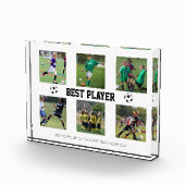 Collage des Soccer-Fotos Fotoblock (Rechts)