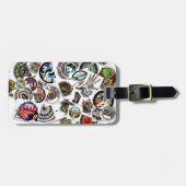 Collage Drawing Gepäckanhänger (Vorderseite horizontal)