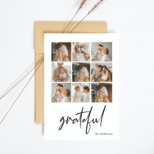 Collage Family Foto | Dankbarkeit und Familienname