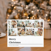 Collage Family Foto | Frohe Weihnachten