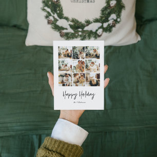 Collage Family Foto   Frohe Weihnachtsfeiertage