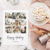 Collage Family Foto | Frohe Weihnachtsfeiertage