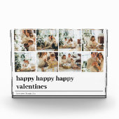 Collage Family Foto | Happy Valentines (Vorderseite)