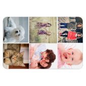 Collage Family Fotos Magnet (Horizontal)
