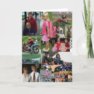 Collage Feiertagskarte