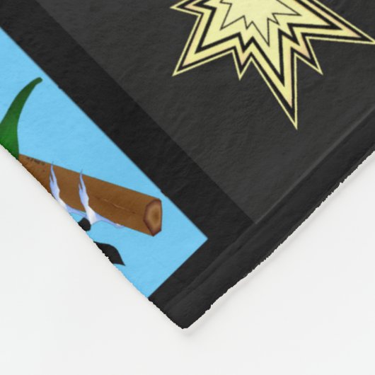 Collage Fleece Blanket (Ecke)