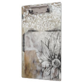 Collage Fleur II Klemmbrett (Links)