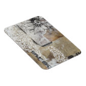 Collage Fleur II Magnet (Rechte Seite)