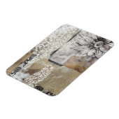 Collage Fleur II Magnet (Linke Seite)