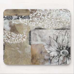 Collage Fleur II Mousepad