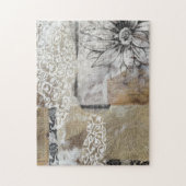 Collage Fleur II Puzzle (Vertikal)