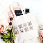 Collage Foto & Beste Oma je Bestes Lila Geschenk Tragetasche<br><div class="desc">Dieses Collage Foto ist ein perfektes Muttertagsgeschenk für jede Mutter, die Lieben hat, Erinnerungen zu pflegen. Die Collage bietet eine wunderschöne Zusammenstellung lila Fotos, die Ihre wertvollen Momente mit Ihrer Mutter erfassen. Das moderne Design der Collage verleiht ihr einen eleganten und raffinierten Look, der jede Wohngestaltung ergänzen würde. Die Collage...</div>