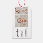 Collage Foto & Beste Oma je Bestes Schönheitsgesch Geschenkanhänger (Vorderseite)