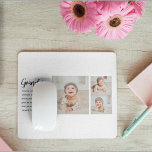 Collage Foto & Beste Oma je Bestes Schönheitsgesch Mousepad<br><div class="desc">"Collage Foto & Best Oma Ever" ist ein wunderschönes und nachdenkliches Geschenk, das jede Oma in Liebe erhalten würde. Dieses einmalige Geschenk verbindet eine personalisierte Collage aus Foto mit der herzzerwärmenden Nachricht "Bestes Oma Ever", um einen sinnvollen und personalisierten Sake zu schaffen. Die Collage des Fotos kann individuell auf Ihre...</div>