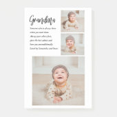 Collage Foto & Beste Oma je Bestes Schönheitsgesch Post-it Klebezettel (Vorderseite)