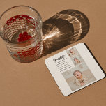 Collage Foto & Beste Oma je Bestes Schönheitsgesch Rechteckiger Pappuntersetzer<br><div class="desc">"Collage Foto & Best Oma Ever" ist ein wunderschönes und nachdenkliches Geschenk, das jede Oma in Liebe erhalten würde. Dieses einmalige Geschenk verbindet eine personalisierte Collage aus Foto mit der herzzerwärmenden Nachricht "Bestes Oma Ever", um einen sinnvollen und personalisierten Sake zu schaffen. Die Collage des Fotos kann individuell auf Ihre...</div>