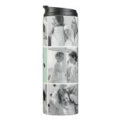 Collage Foto Beste Opa je Pastete Minze Geschenk Thermosbecher (Nach rechts gedreht)