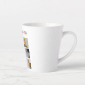 Collage Foto | Farbenfrohe Feiertage Milchtasse (Rechts)