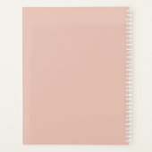 Collage Foto | Farbenfrohe Weihnachtsgeschenke Planer (Rückseite)