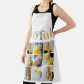 Collage Foto | Farbenfrohe Weihnachtsgeschenke Schürze (InSitu)