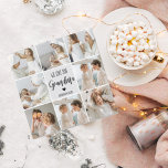 Collage Foto Grau Wir Liebe Sie Oma Bestes Geschen Magnetkarte<br><div class="desc">"Collage Foto Gray We Liebe You Oma Best Gift" ist wahrscheinlich eine Beschreibung für ein Foto Rahmen oder Display, die eine Collage von Fotos in Grautönen mit den Worten "Wir Liebe Sie Oma" sichtbar angezeigt zeigt. Dies würde eine wohlüberlegte und sentimentale Gabe für eine Großmutter auf einem besondere Anlass, wie...</div>