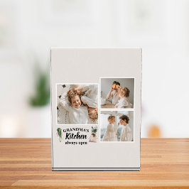 Collage Foto & Großküche ist immer geöffnet