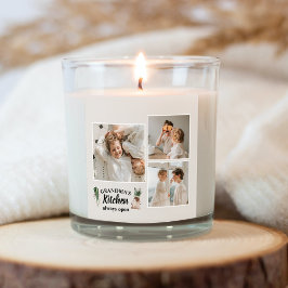 Collage Foto & Großküche ist immer geöffnet Quadratischer Aufkleber