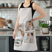 Collage Foto & Großküche ist immer geöffnet Schürze