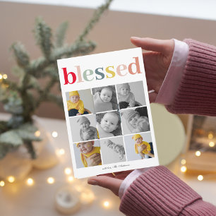 Collage Foto   Happy Holiday Colorful gesegnet