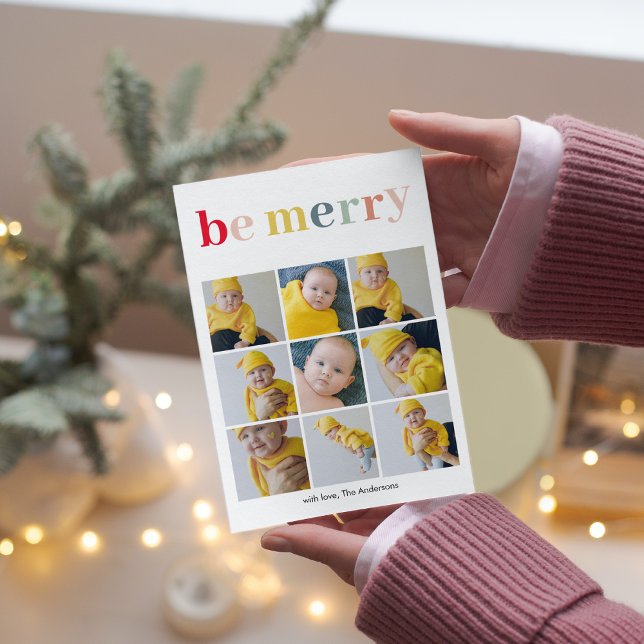 Collage Foto | Happy Holiday Colorful Sei froh (Von Creator hochgeladen)