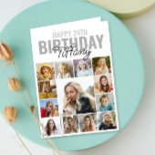 Collage Foto jedes Alters glücklich Geburtstag Karte