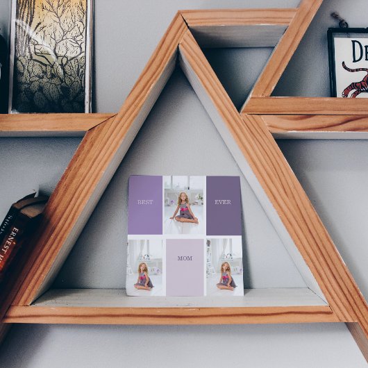 Collage Foto Lila Beste Mama je Geschenk