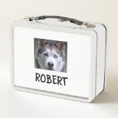 COLLAGE Foto Lunchbox BLACK BLUE zum Anpassen (Rückseite)