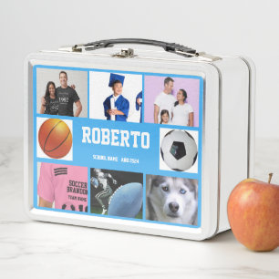 COLLAGE Foto Lunchbox BLAU SKY So anpassen