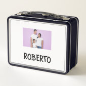 COLLAGE Foto Lunchbox BLAU SKY So anpassen (Rückseite)