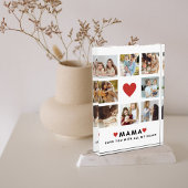 Collage Foto Mama Wir Liebe Sie beste Mutter Gesch