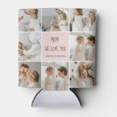 Collage Foto Mama Wir Liebe Sie beste Mutter Gesch Dosenkühler (Vorderseite)