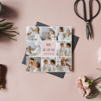 Collage Foto Mama Wir Liebe Sie beste Mutter Gesch