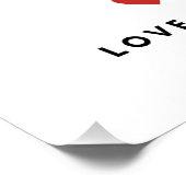 Collage Foto Mama Wir Liebe Sie beste Mutter Gesch Poster (Ecke)