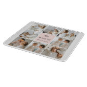 Collage Foto Mama Wir Liebe Sie beste Mutter Gesch Schneidebrett (Ecke)