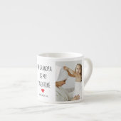 Collage Foto | Mein Opa ist mein Valentingeschenk Espressotasse (Vorderseite Rechts)