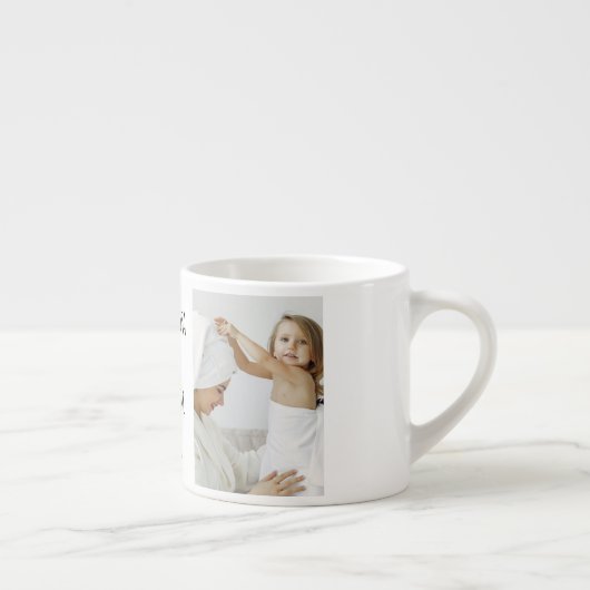 Collage Foto | Mein Opa ist mein Valentingeschenk Espressotasse (Rechts)