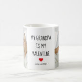 Collage Foto | Mein Opa ist mein Valentingeschenk Kaffeetasse (Mittel)