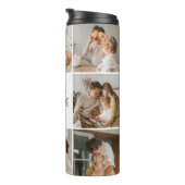 Collage Foto | Mein Vater ist mein Valentingeschen Thermosbecher (Nach rechts gedreht)